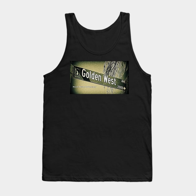 Golden West Blvd, Arcadia, California by Mistah Wilson Tank Top by MistahWilson